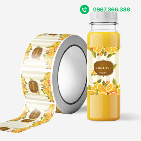 Tem nhãn đồ uống