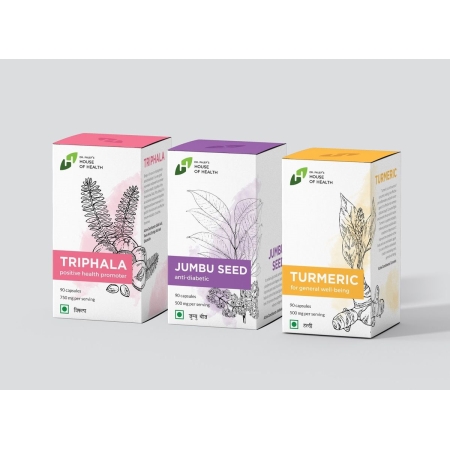 Hộp giấy đựng thảo dược ocop