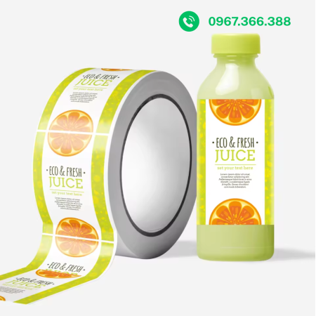 Tem nhãn đồ uống